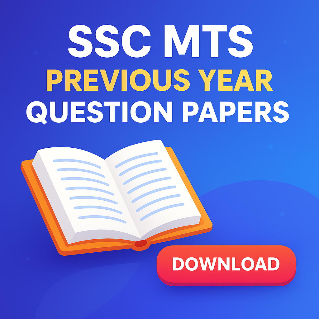 SSC MTS Previous Year Question Papers PDF Download with Solutions – Free Old Papers for Exam Preparation
